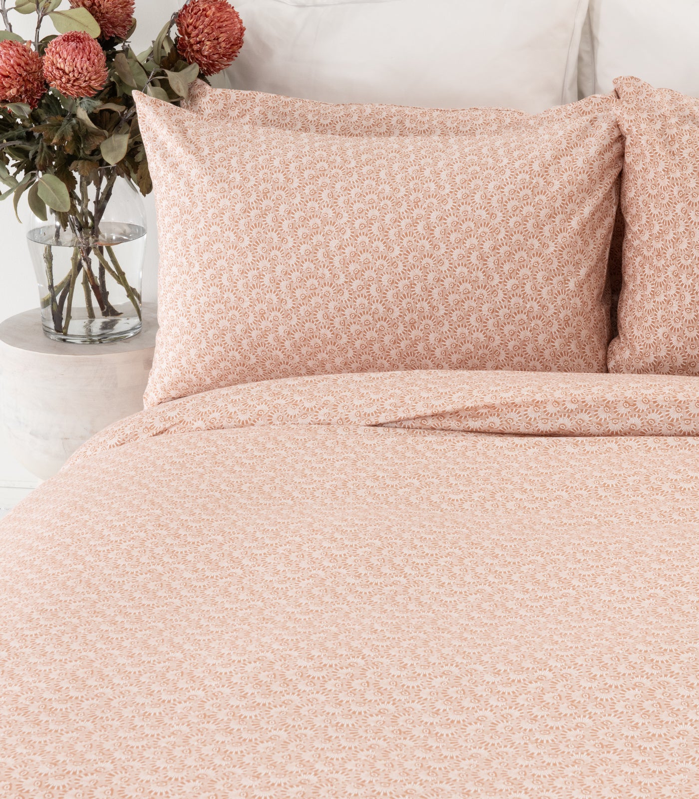 Sateen Luxe Quilt Cover Set - Luxe - Limited Edition - Coral
