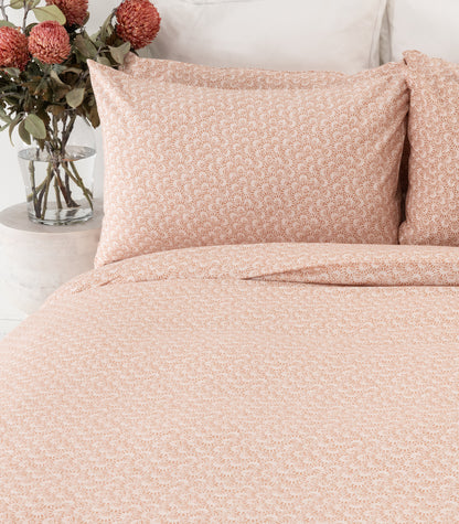 Sateen Luxe Quilt Cover Set - Luxe - Limited Edition - Coral