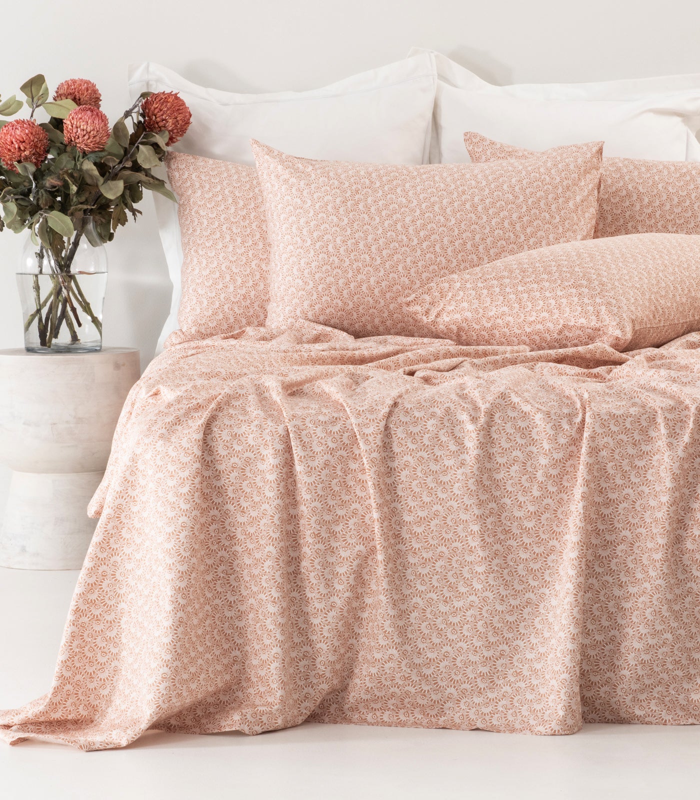 Sateen Sheet Set - Luxe - Limited Edition - Coral