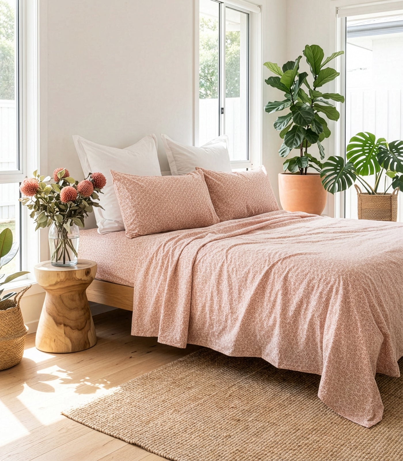 Sateen Sheet Set - Luxe - Limited Edition - Coral