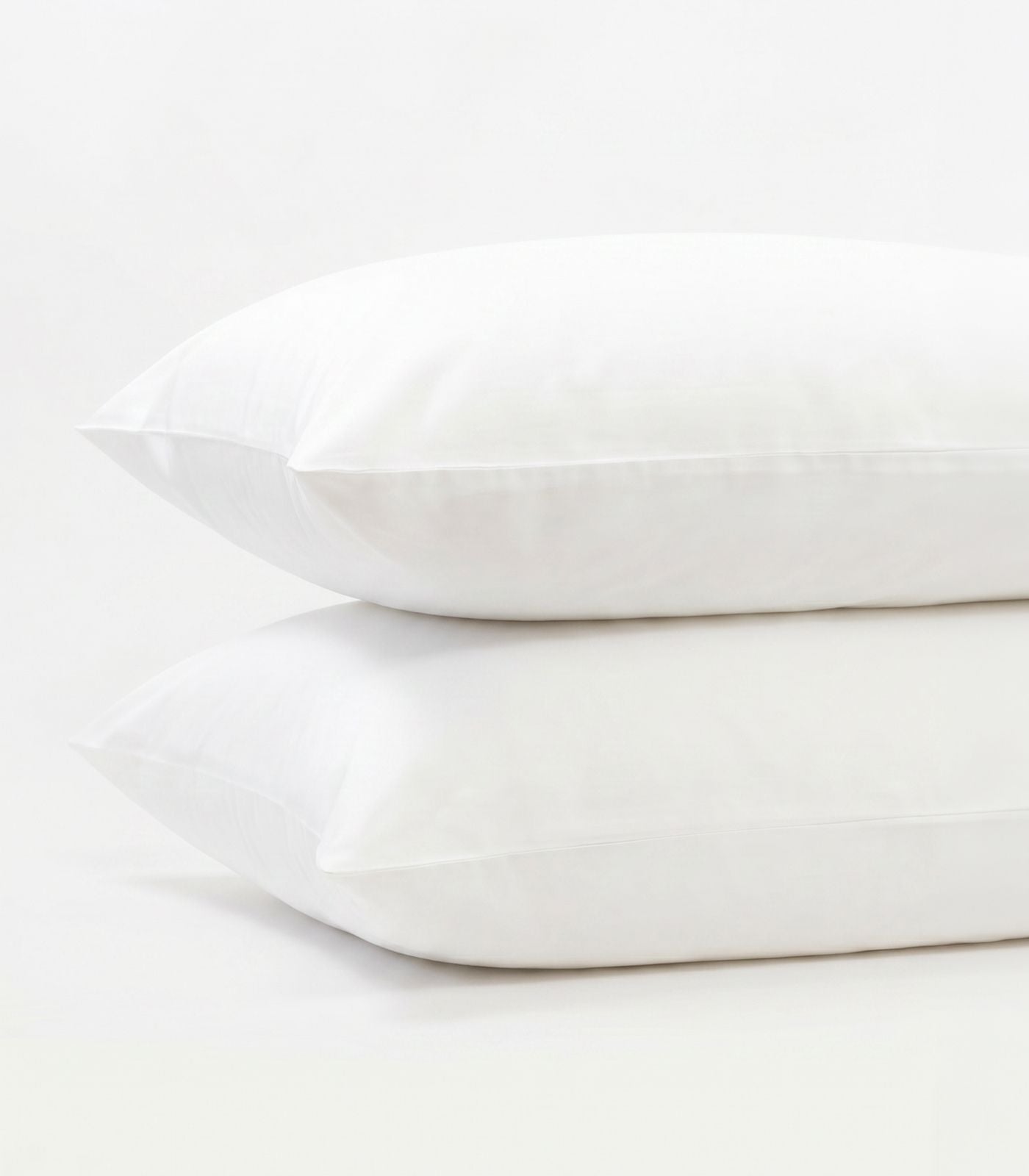 Bhumi Organic Cotton - Sateen Pillow Cases (Pair) - White