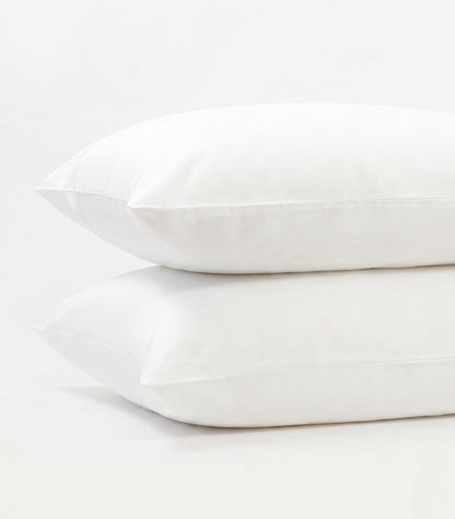 Bhumi Organic Cotton - Sateen Pillow Cases (Pair) - White
