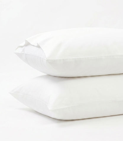 Bhumi Organic Cotton - Sateen Pillow Cases (Pair) - White