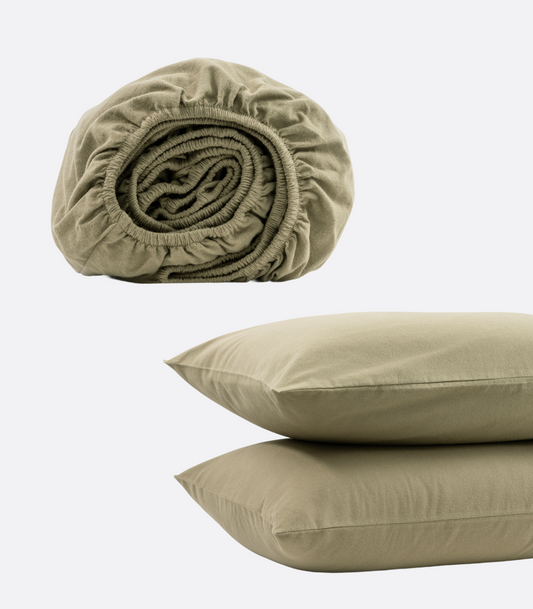 Bhumi - Organic Cotton - Starter Bundle - Olive