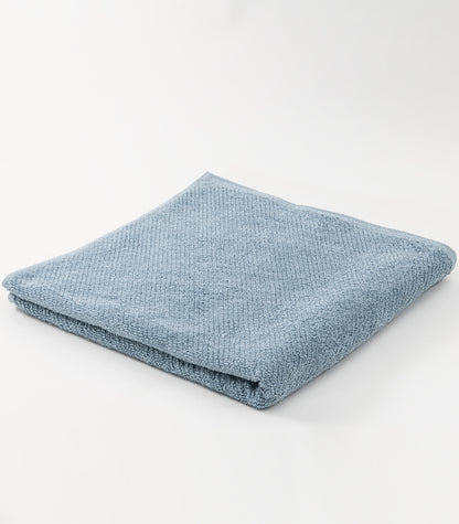 Bhumi Organic Cotton - Twill Bath Towel - Sky Blue