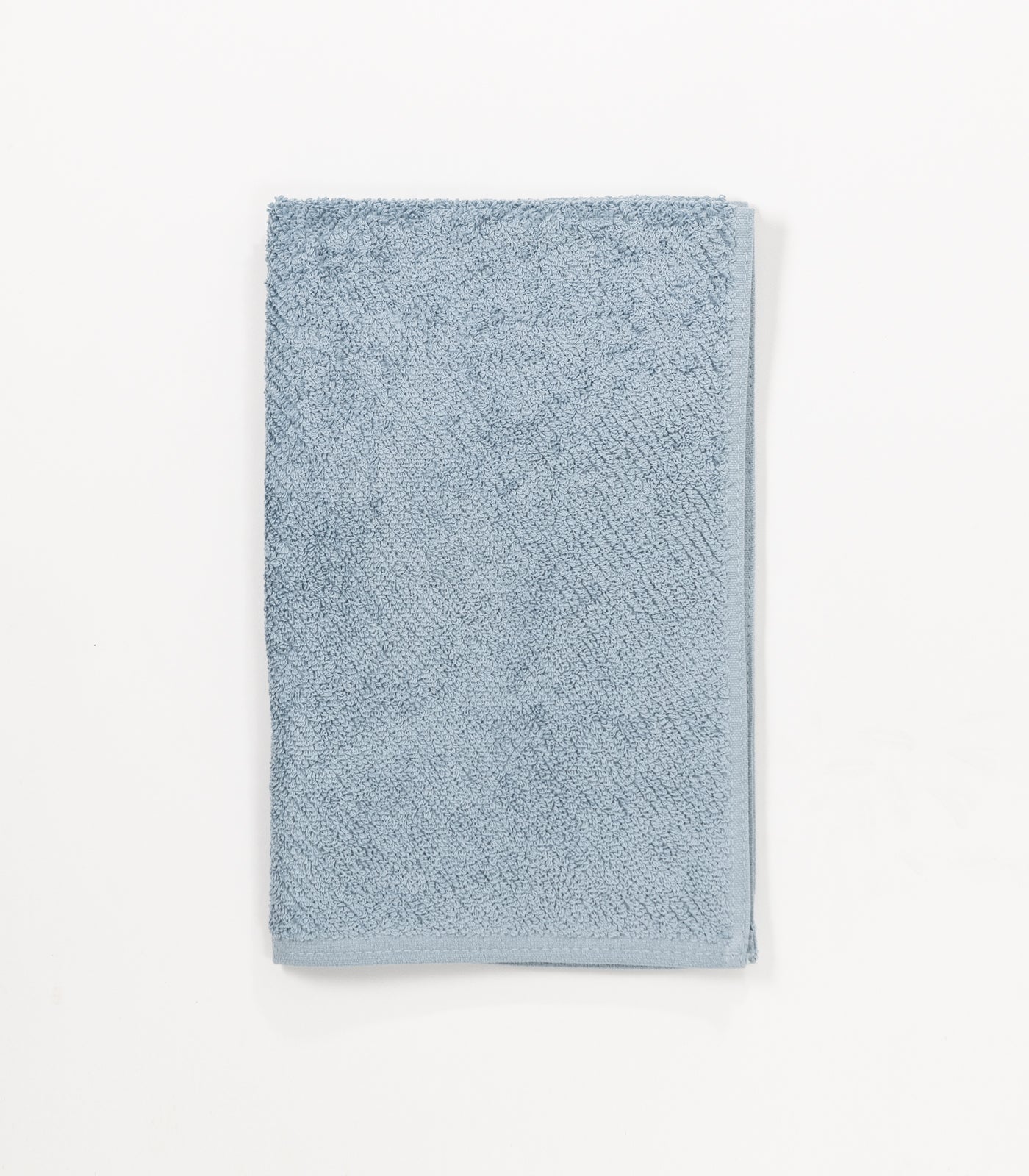 Bhumi Organic Cotton - Twill Hand Towel - Stone Blue