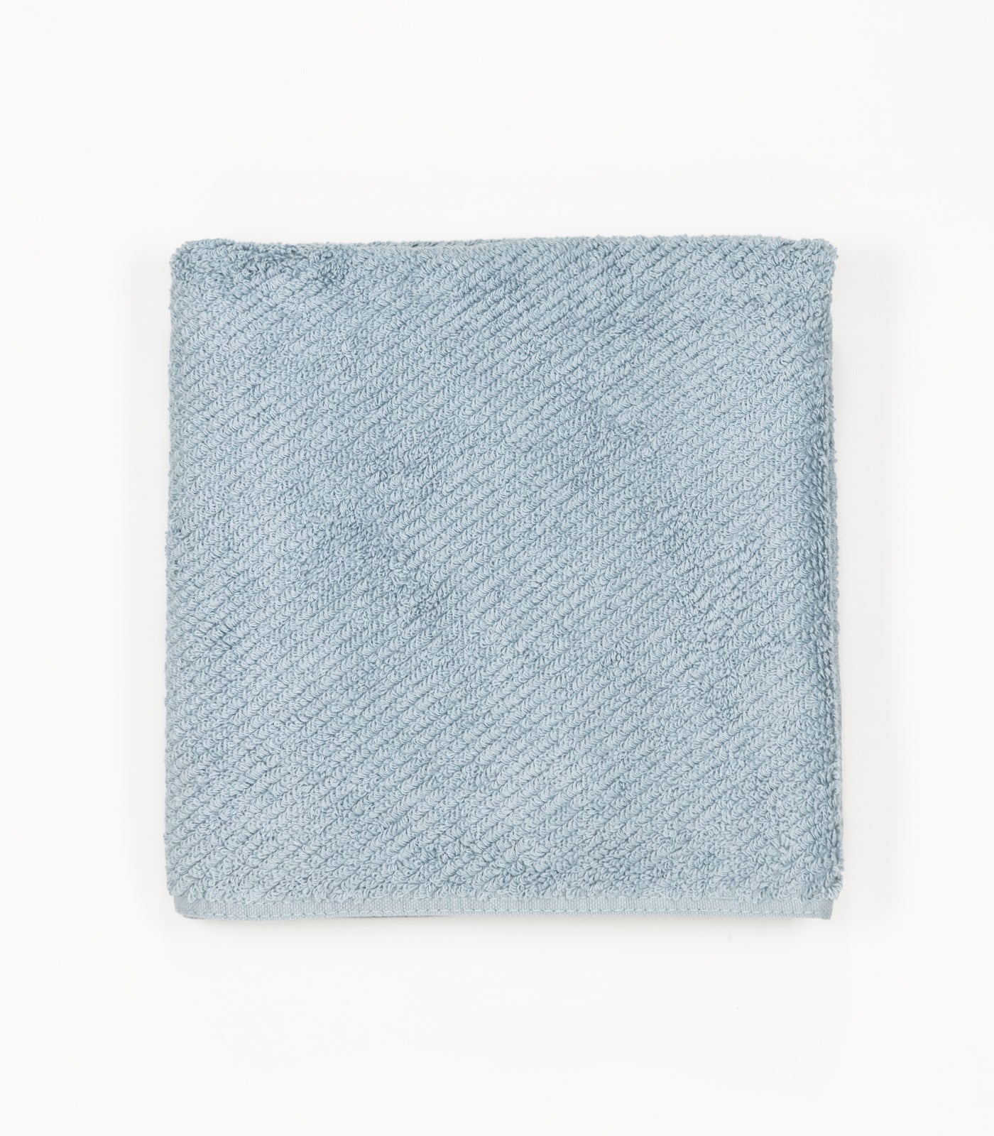 Twill Fitness Towel - Stone Blue