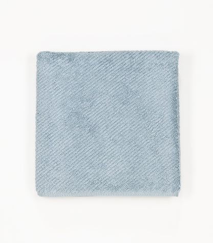 Twill Fitness Towel - Stone Blue
