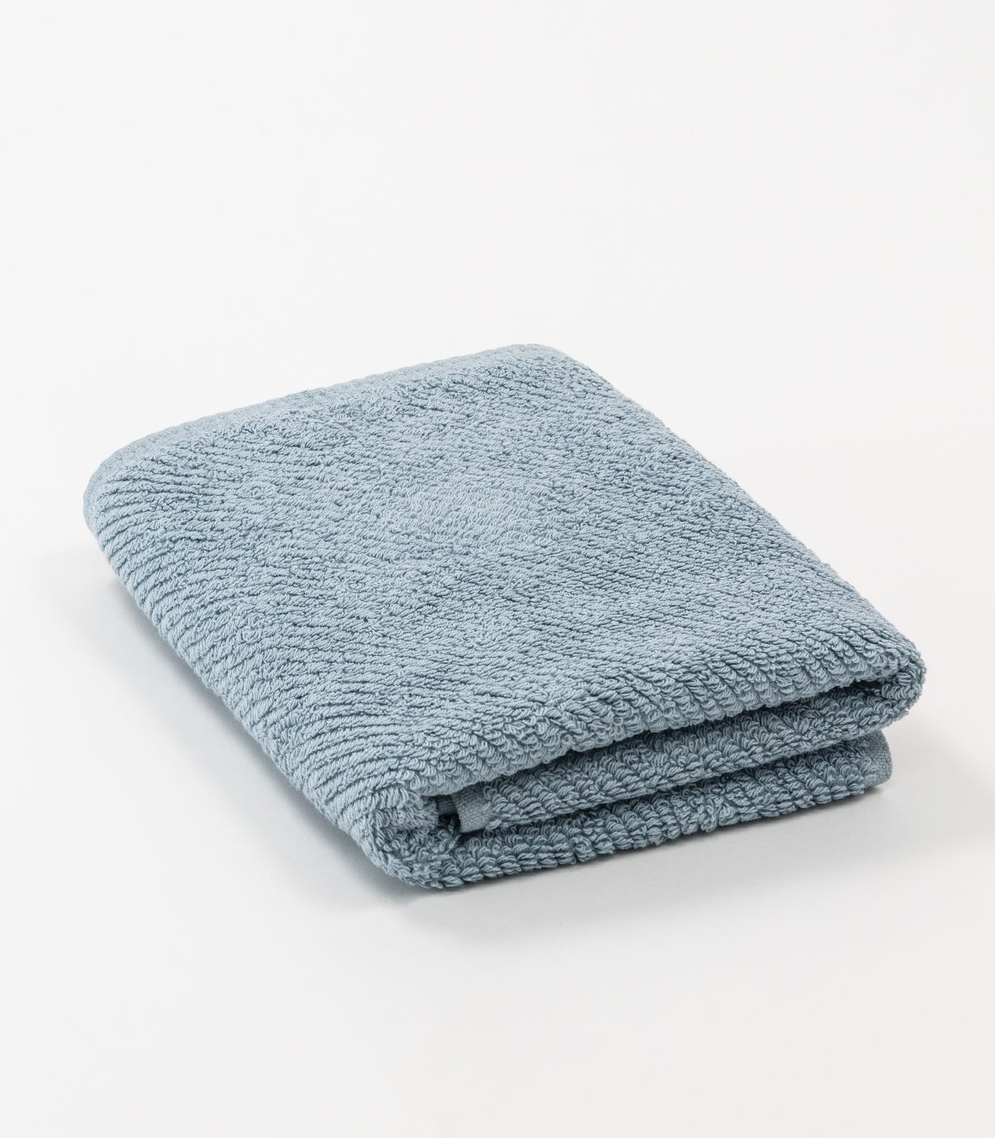 Twill Mini Bath Towel - Stone Blue