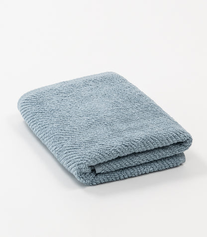 Twill Mini Bath Towel - Stone Blue