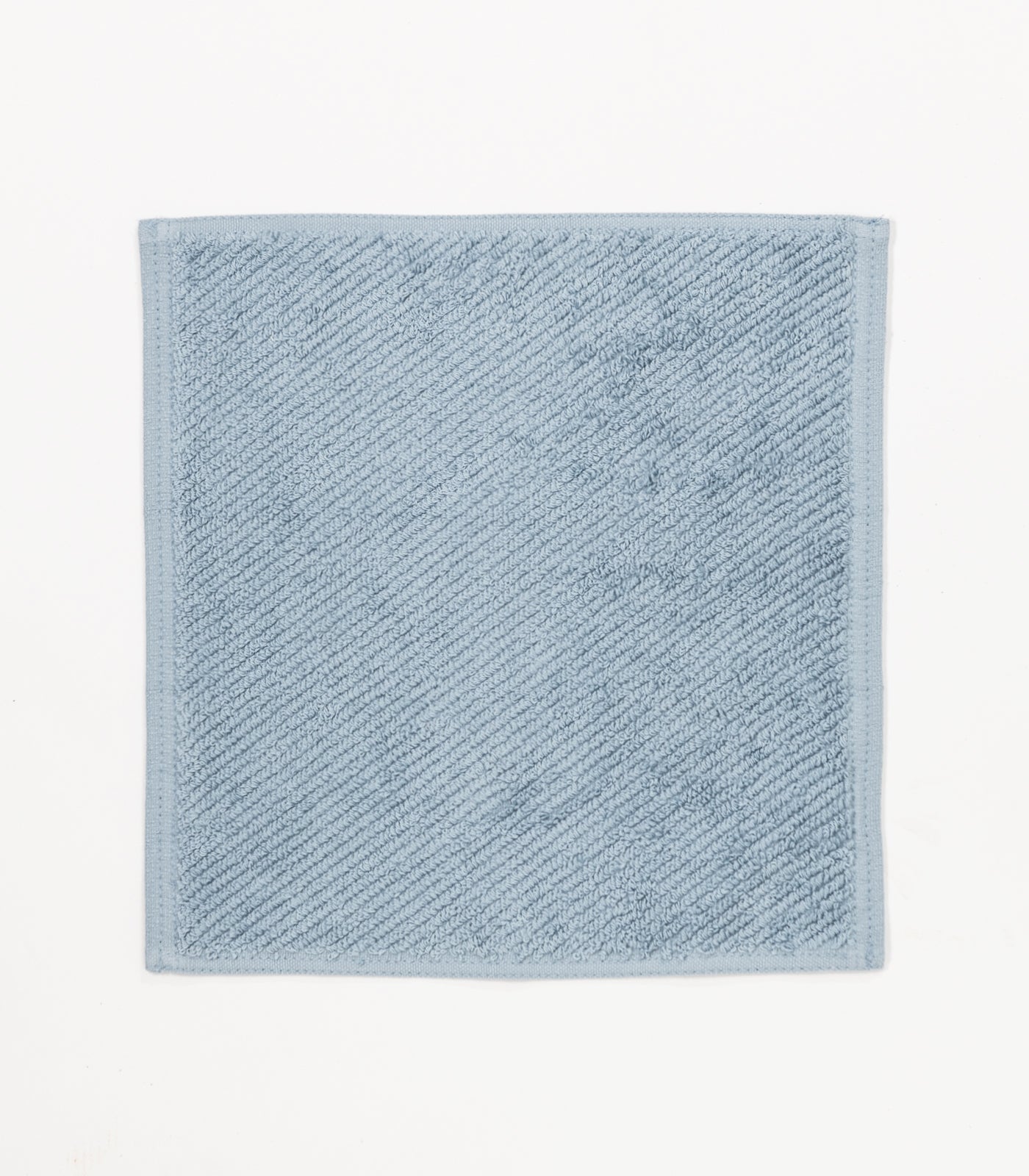 Bhumi Organic Cotton - Twill Wash Cloth - Stone Blue