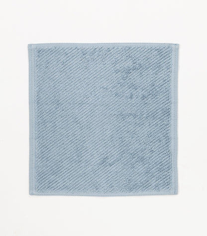 Bhumi Organic Cotton - Twill Wash Cloth - Stone Blue