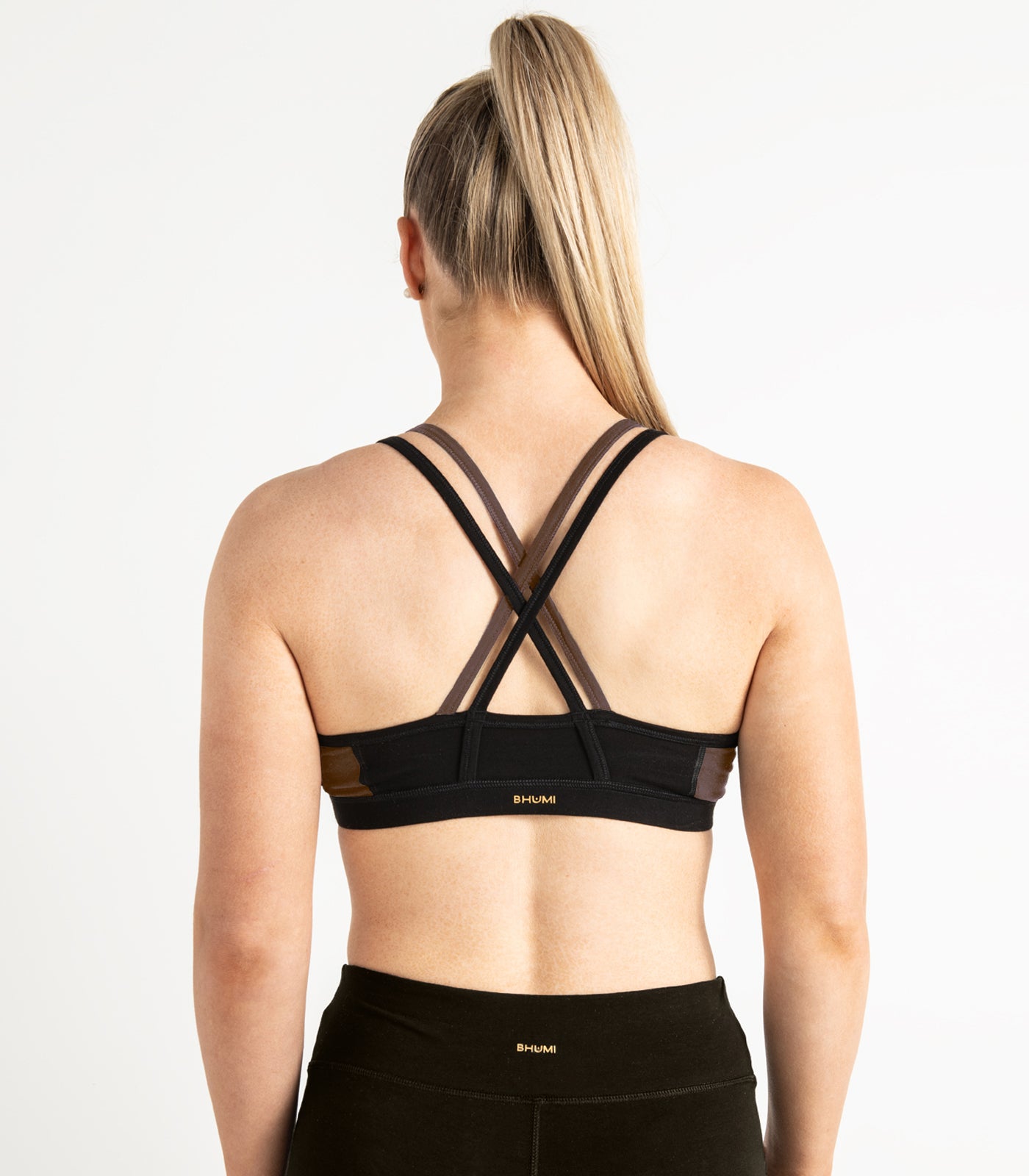 Strap Crop Top - Chocolate Martini