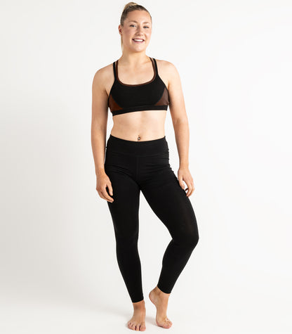 Strap Crop Top - Chocolate Martini