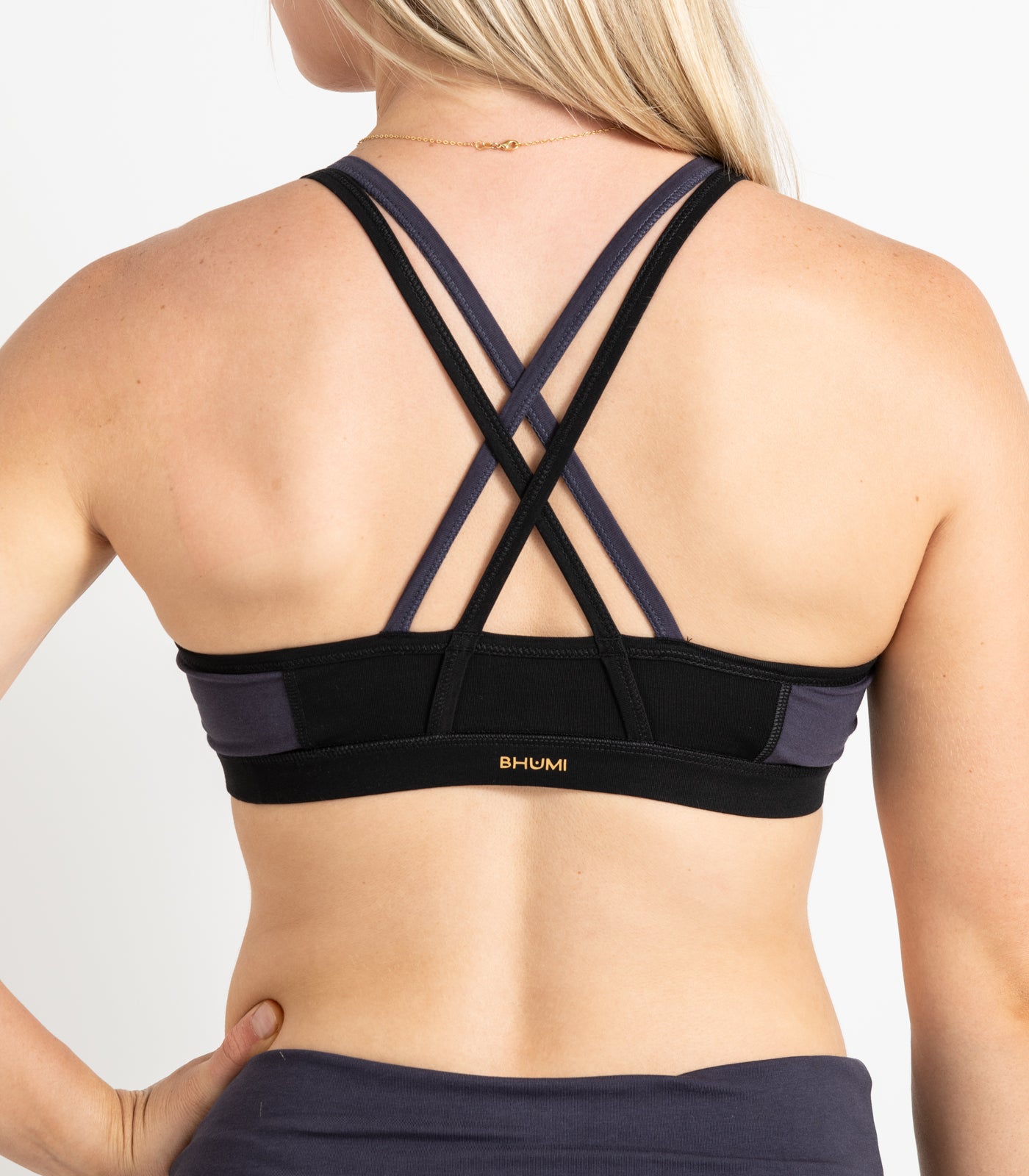 Strap Crop Top - Graphite