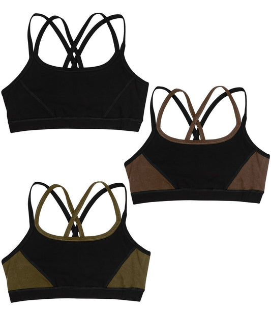 Strap Crop Top (3 Pack)