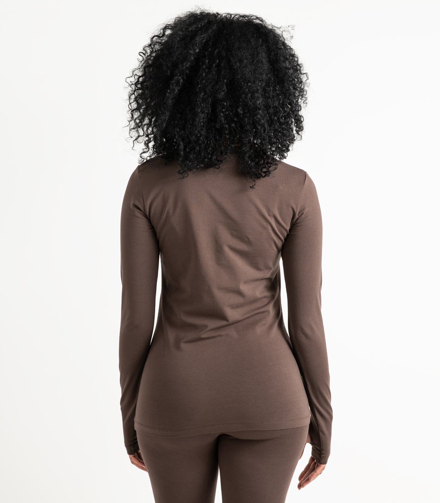 Thumbhole Tee - Chocolate Martini