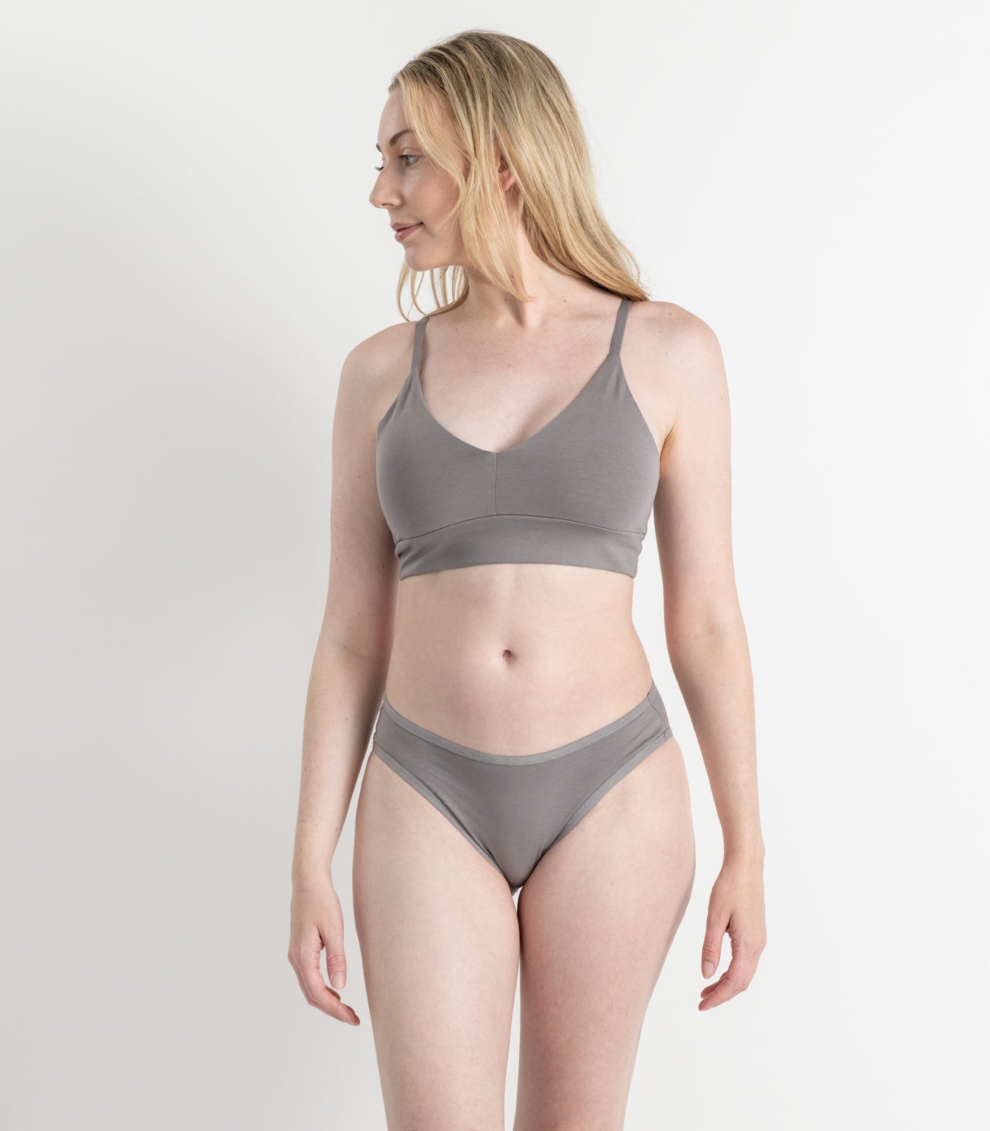 Bhumi Organic Cotton - New Bikini (2 Pack) - Titanium