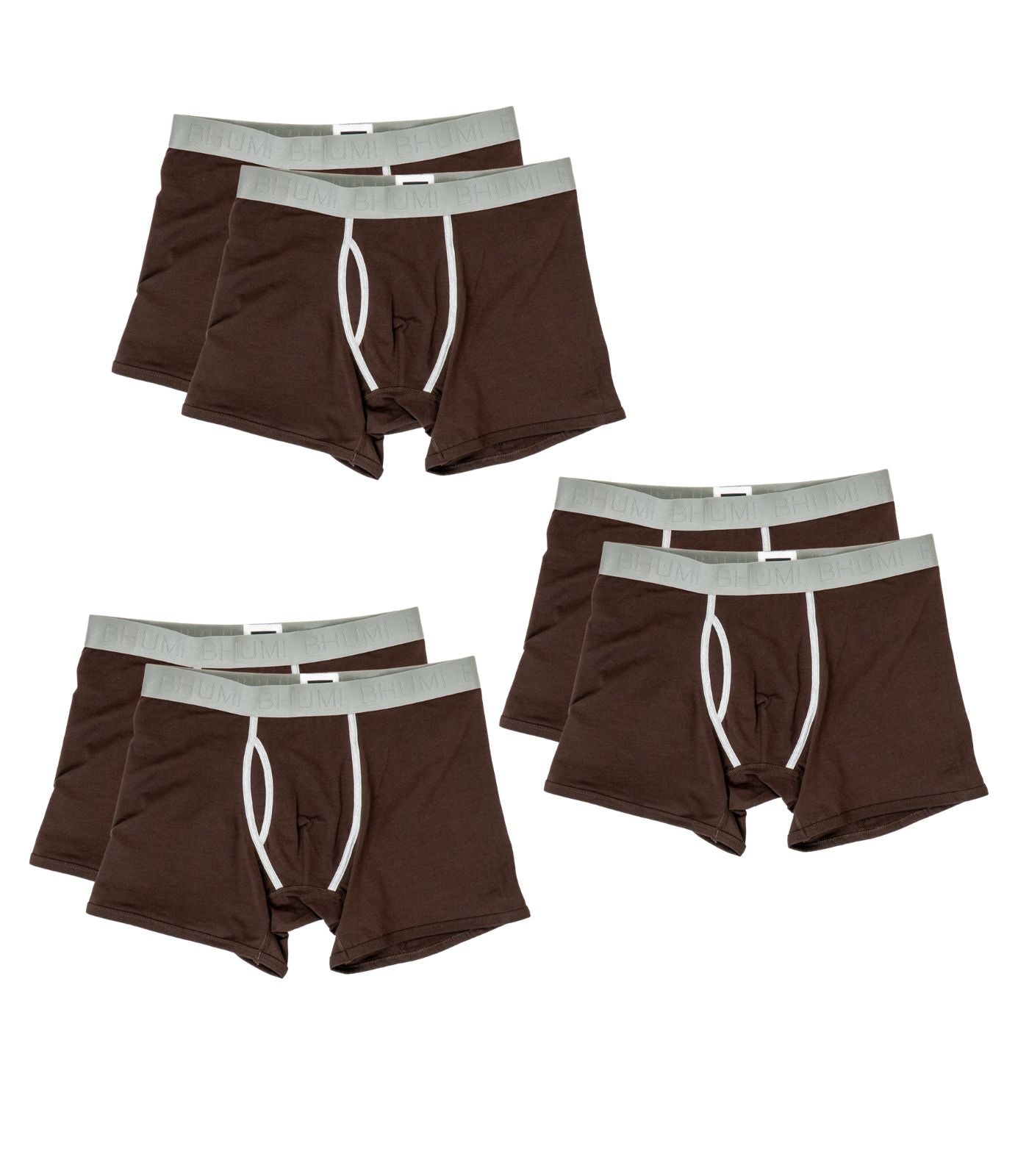 Bhumi Organic Cotton - Original Trunks (6 Pack)