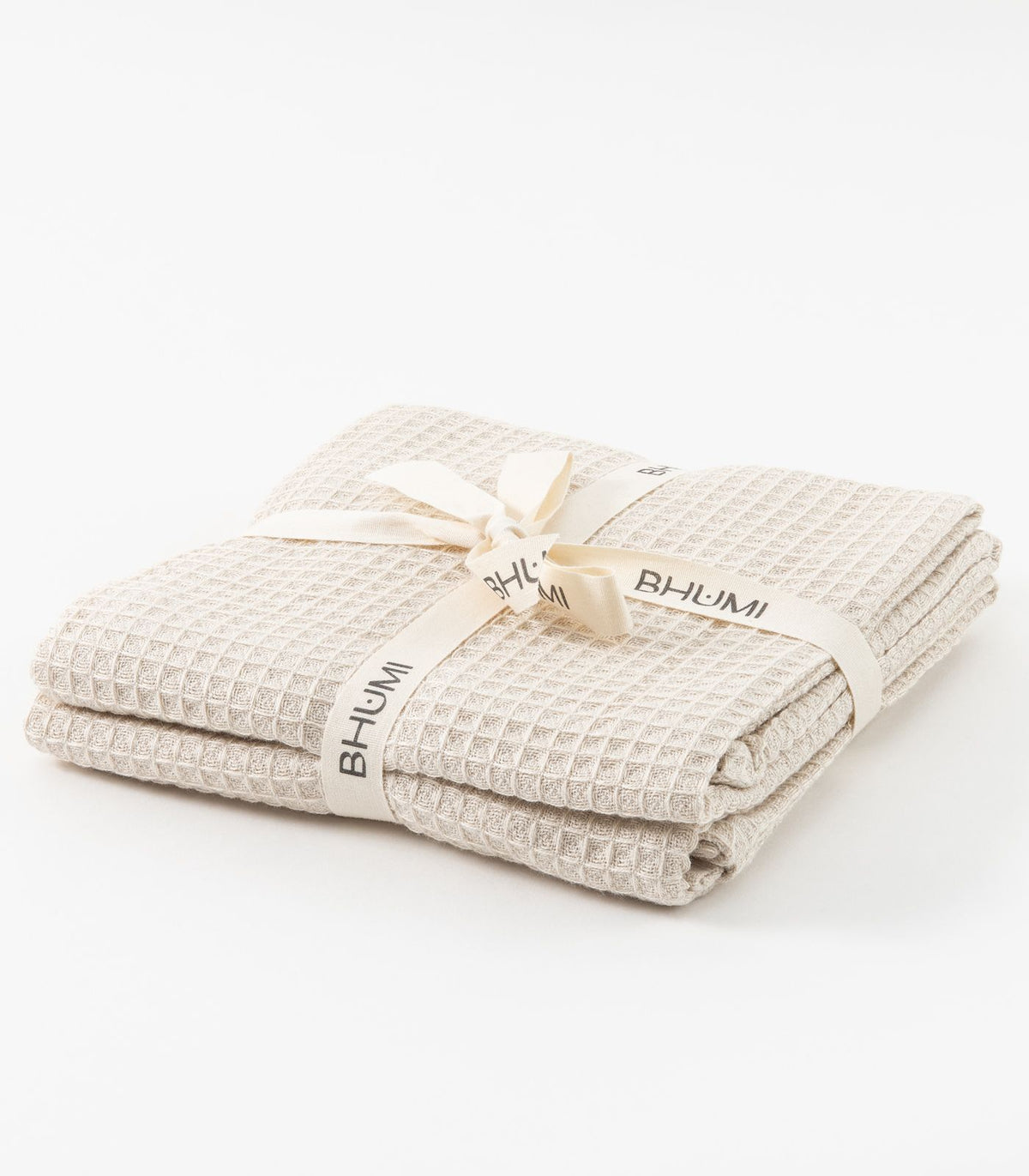 Tea Towels - Waffle (2 Pack) - Birch