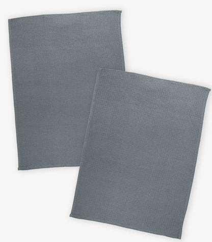 Tea Towels - Waffle (2 Pack) - Blueberry