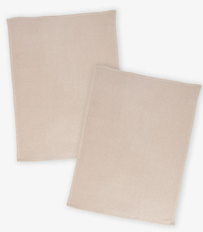 Tea Towels - Waffle (2 Pack) - Mocha