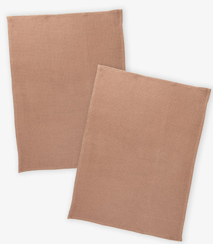 Tea Towels - Waffle (2 Pack) - Nougat