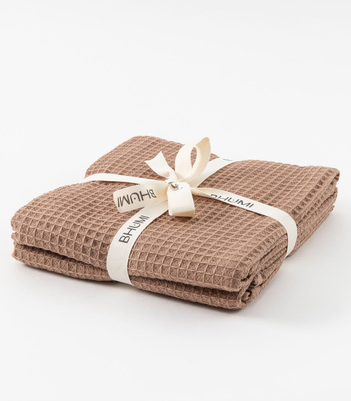 Tea Towels - Waffle (2 Pack) - Nougat