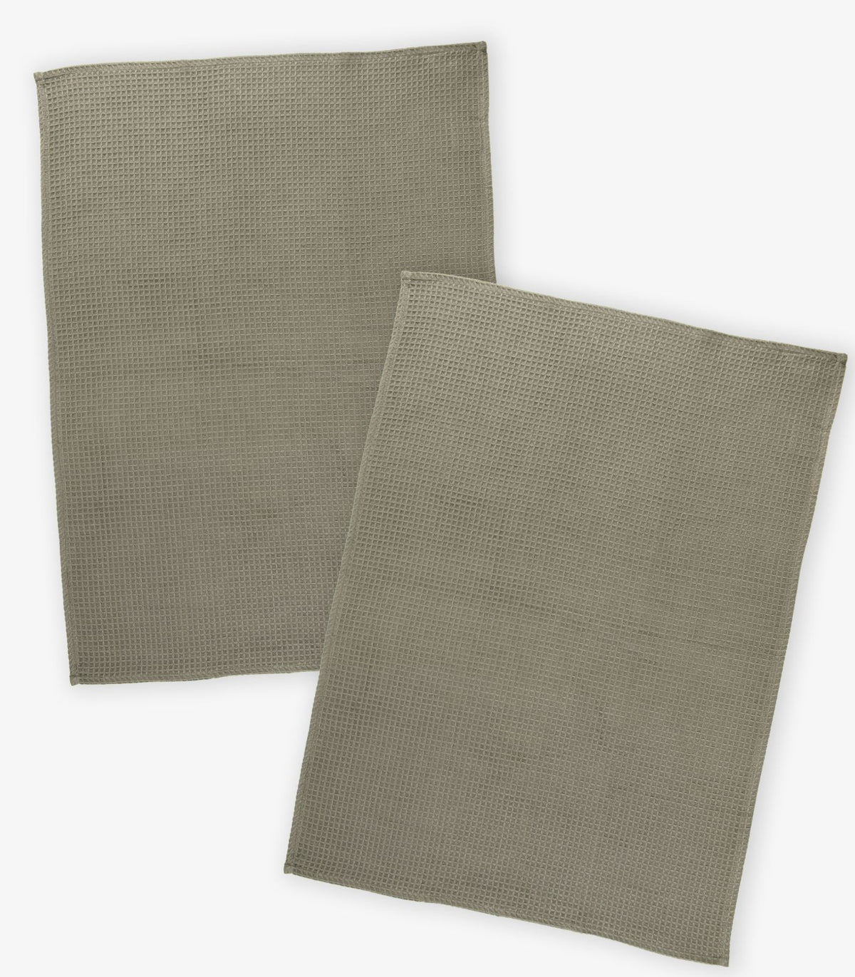 Tea Towels - Waffle (2 Pack) - Olive