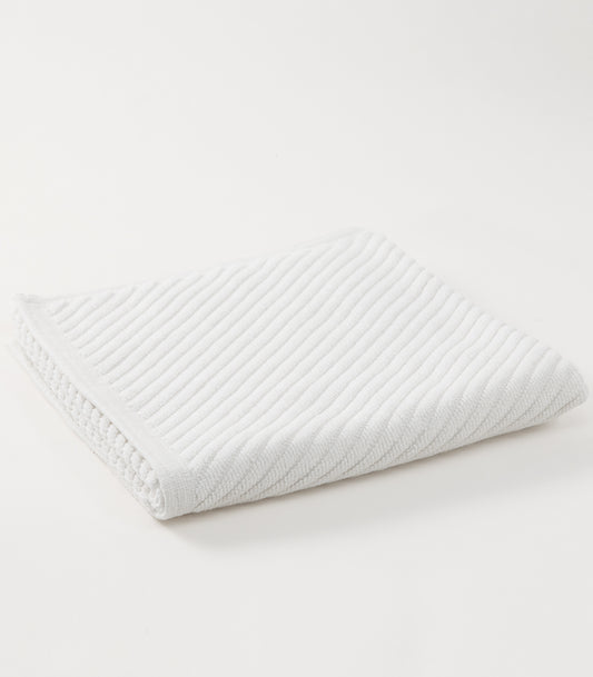 Bhumi Organic Cotton - Twill Bath Mat - White