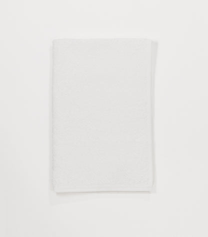 Bhumi Organic Cotton - Twill Hand Towel - White