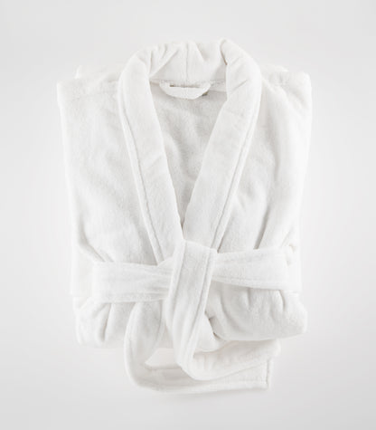 Bhumi Organic Cotton - Spa Robe - White