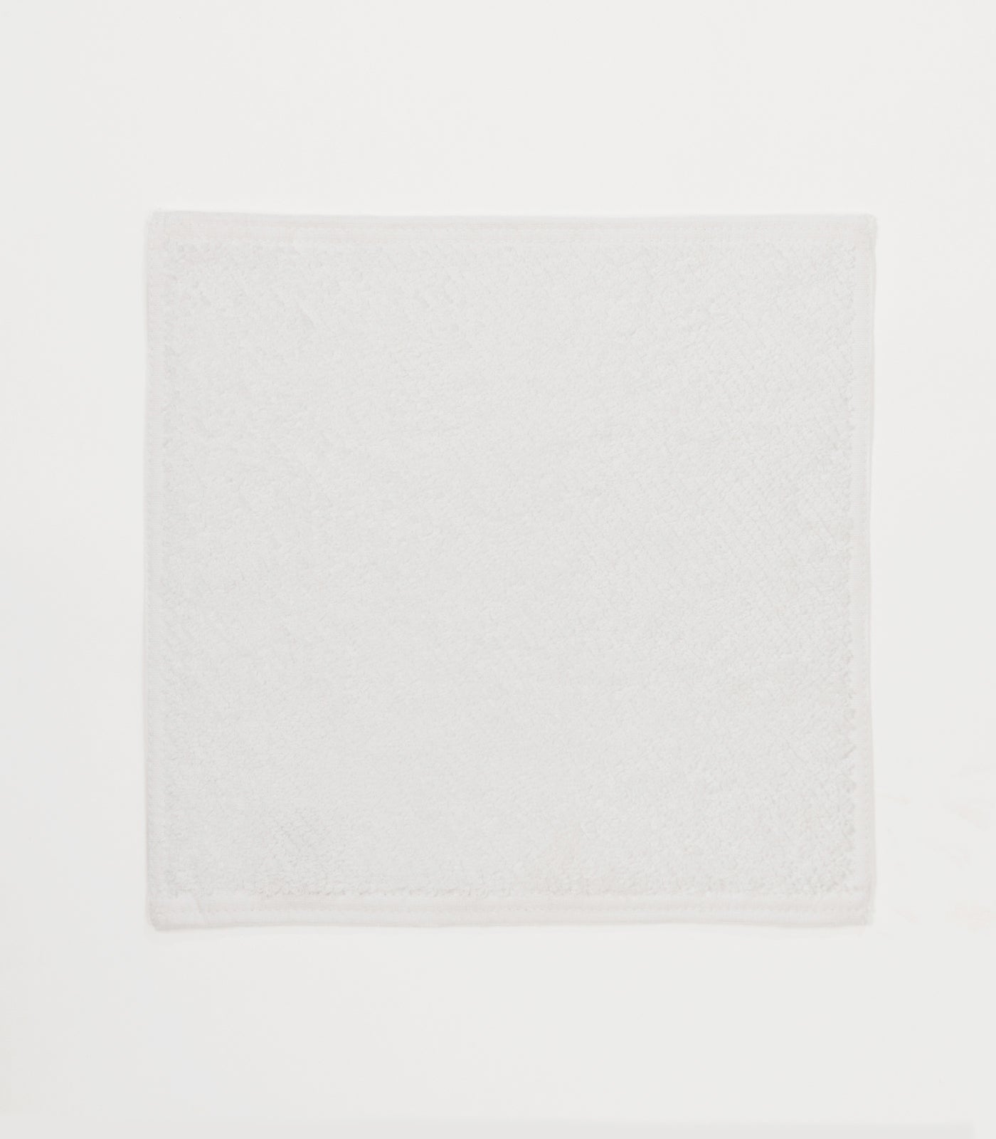 Bhumi Organic Cotton - Twill Wash Cloth - White