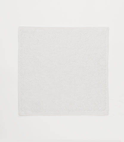 Bhumi Organic Cotton - Twill Wash Cloth - White