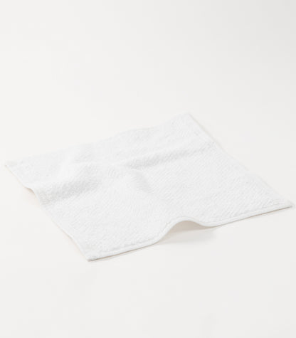 Bhumi Organic Cotton - Twill Wash Cloth - White