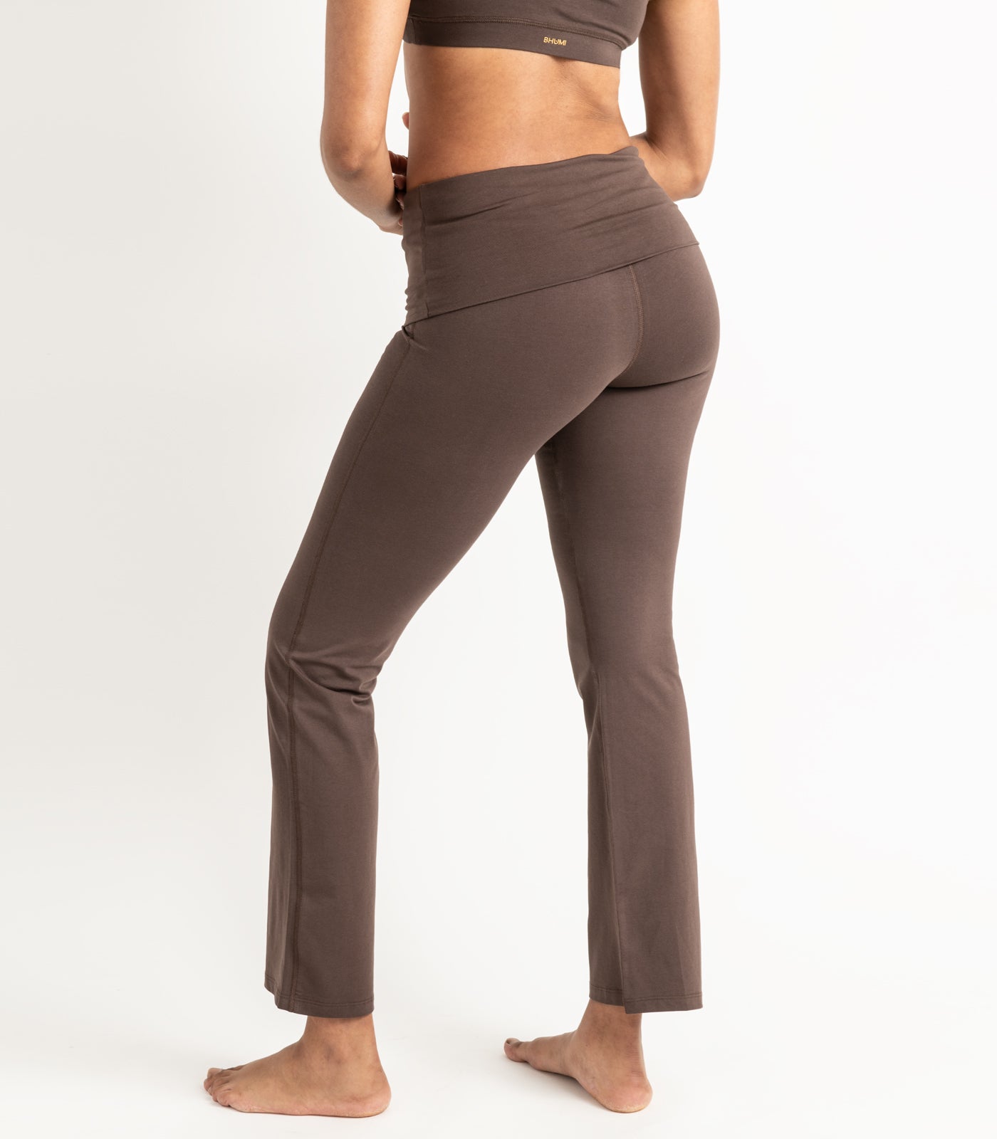 Wide Leg Leggings - Chocolate Martini