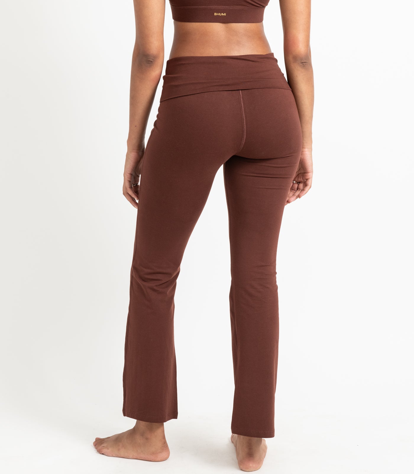 Wide Leg Leggings - Espresso