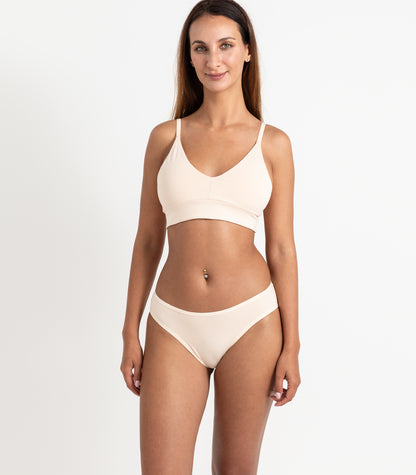Bhumi Organic Cotton - Bikini (2 Pack) - Cream Tan