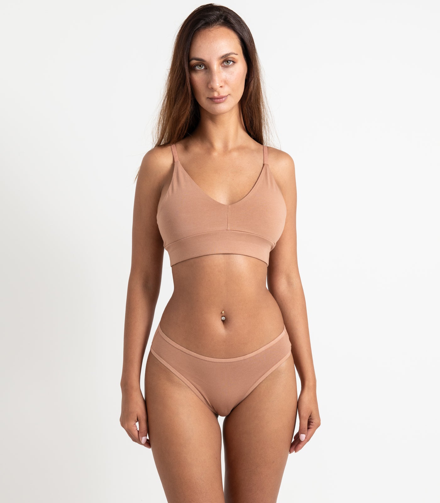 Bhumi Organic Cotton - Bikini (2 Pack) - Mocha Mousse