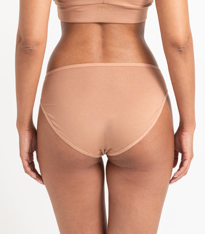 Bhumi Organic Cotton - Bikini (2 Pack) - Mocha Mousse