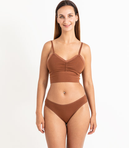 Bhumi Organic Cotton - Bikini (2 Pack) - Tortoiseshell