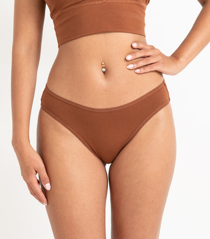 Bhumi Organic Cotton - Bikini (2 Pack) - Tortoiseshell