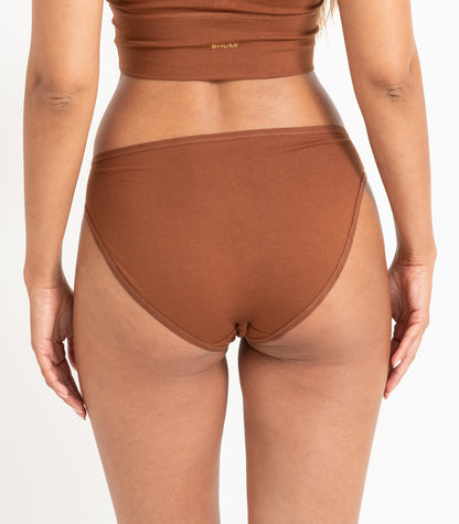 Bhumi Organic Cotton - Bikini (2 Pack) - Tortoiseshell