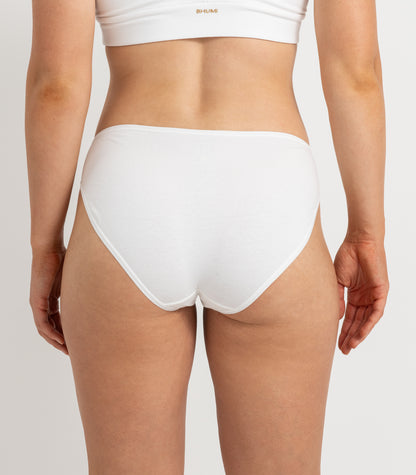 Bhumi Organic Cotton - Bikini (2 Pack) - White