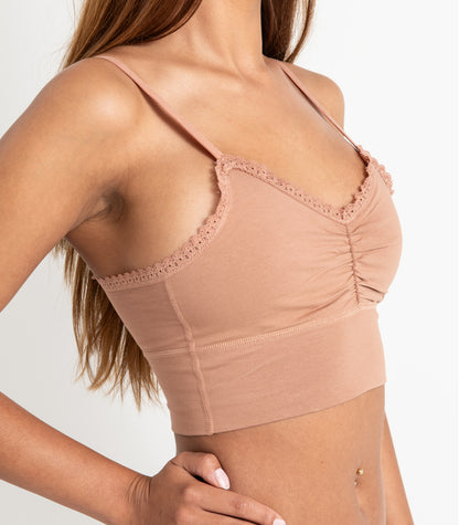 Bralette - Mocha Mousse