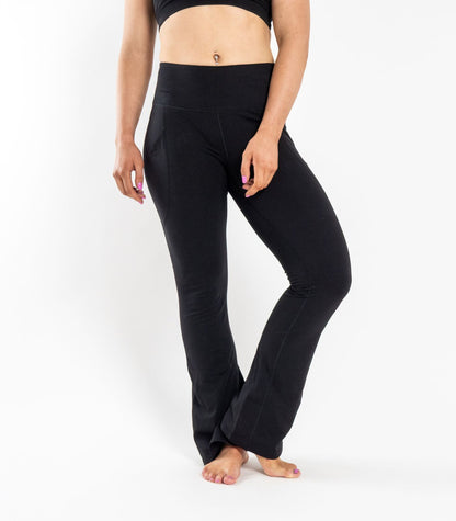 Organic Cotton Active+ Pocket Flared Leggings