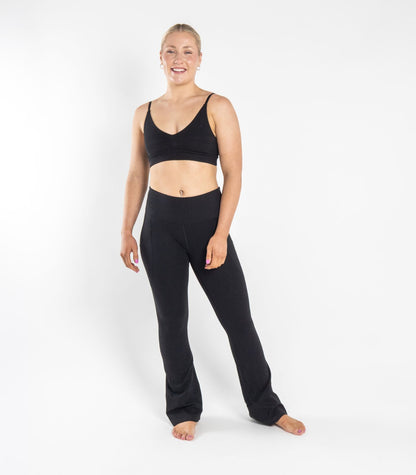 Organic Cotton Active+ Pocket Flared Leggings