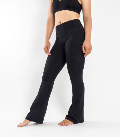 Organic Cotton Active+ Pocket Flared Leggings