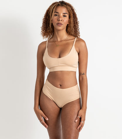 Bhumi Organic Cotton - Hi Cut Brief (2 Pack) - Candied Ginger