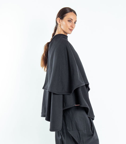 Bhumi Organic Cotton - Meditation Wrap - Black